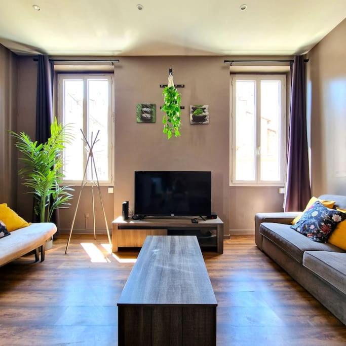 Le Central Parc - T2-Spacieux-Clim-Wifi Marseilles Buitenkant foto