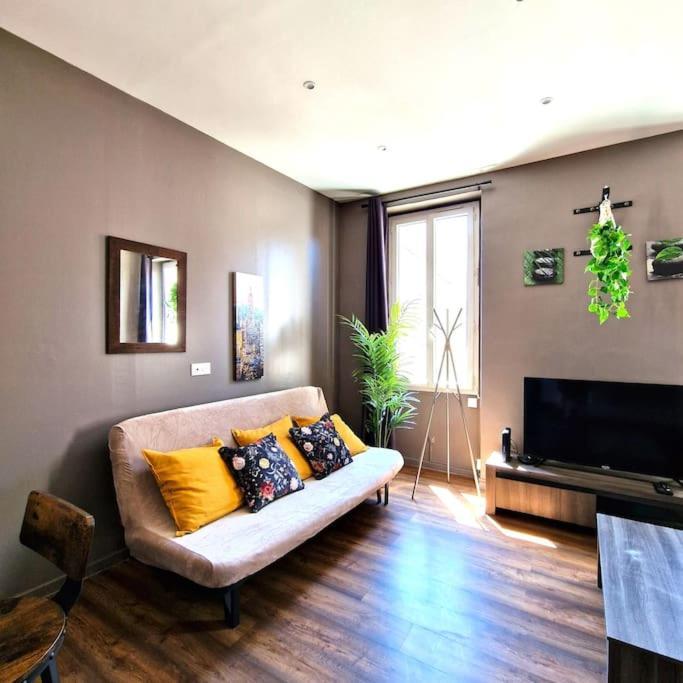 Le Central Parc - T2-Spacieux-Clim-Wifi Marseilles Buitenkant foto