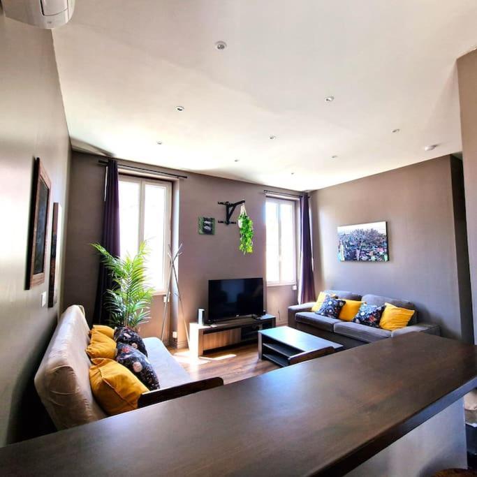 Le Central Parc - T2-Spacieux-Clim-Wifi Marseilles Buitenkant foto